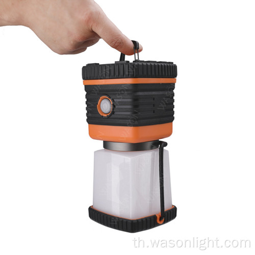 Rubberized D Size ถ่านไฟฉาย 1,000 Lumens Lantern